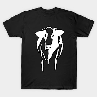 cow white T-Shirt